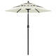 Vidaxl parasol 3 couches avec poteau en aluminium 2 m de couleur sable