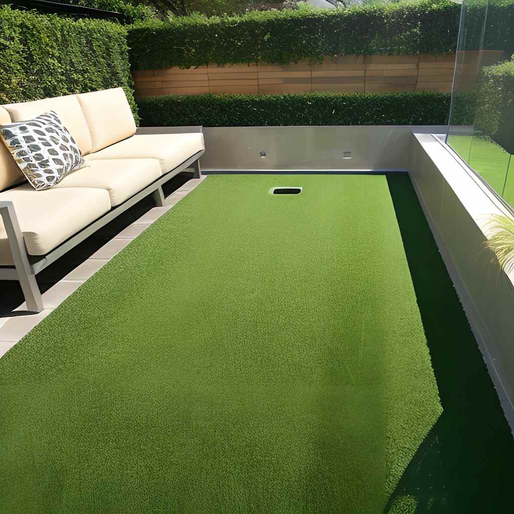 Vidaxxl gazon artificiel 7 9 mm 0,5x5 m vert