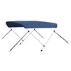 Vidaxl biminitop 2-bows 180x150x110 cm bleu marin