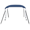 Vidaxl biminitop 2-bows 180x150x110 cm bleu marin