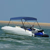 Vidaxl biminitop 2-bows 180x150x110 cm bleu marin