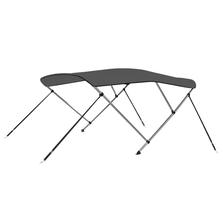 Vidaxl biminitop 3-boogs 183x180x137 cm de couleur anthracite