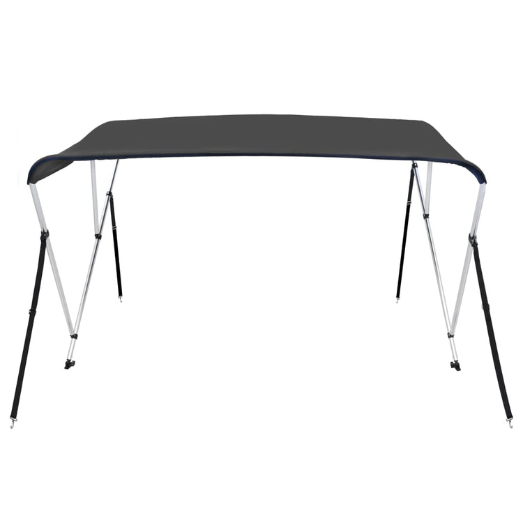 Vidaxl biminitop 3-boogs 183x180x137 cm de couleur anthracite
