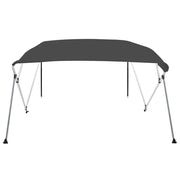 Vidaxl Biminitop 4-Boogs 243x196x137 cm de couleur anthracite - afbeelding 2
