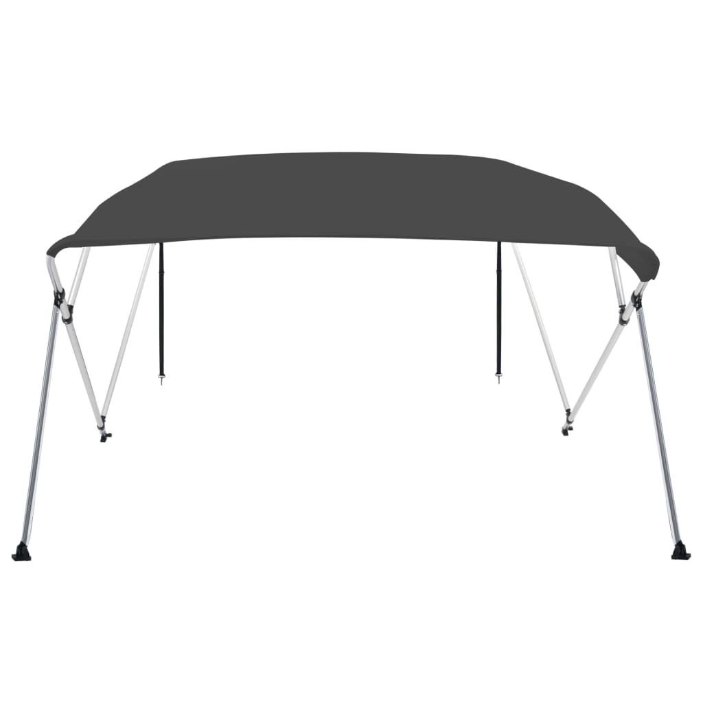 Vidaxl Biminitop 4-Boogs 243x210x137 cm de couleur anthracite