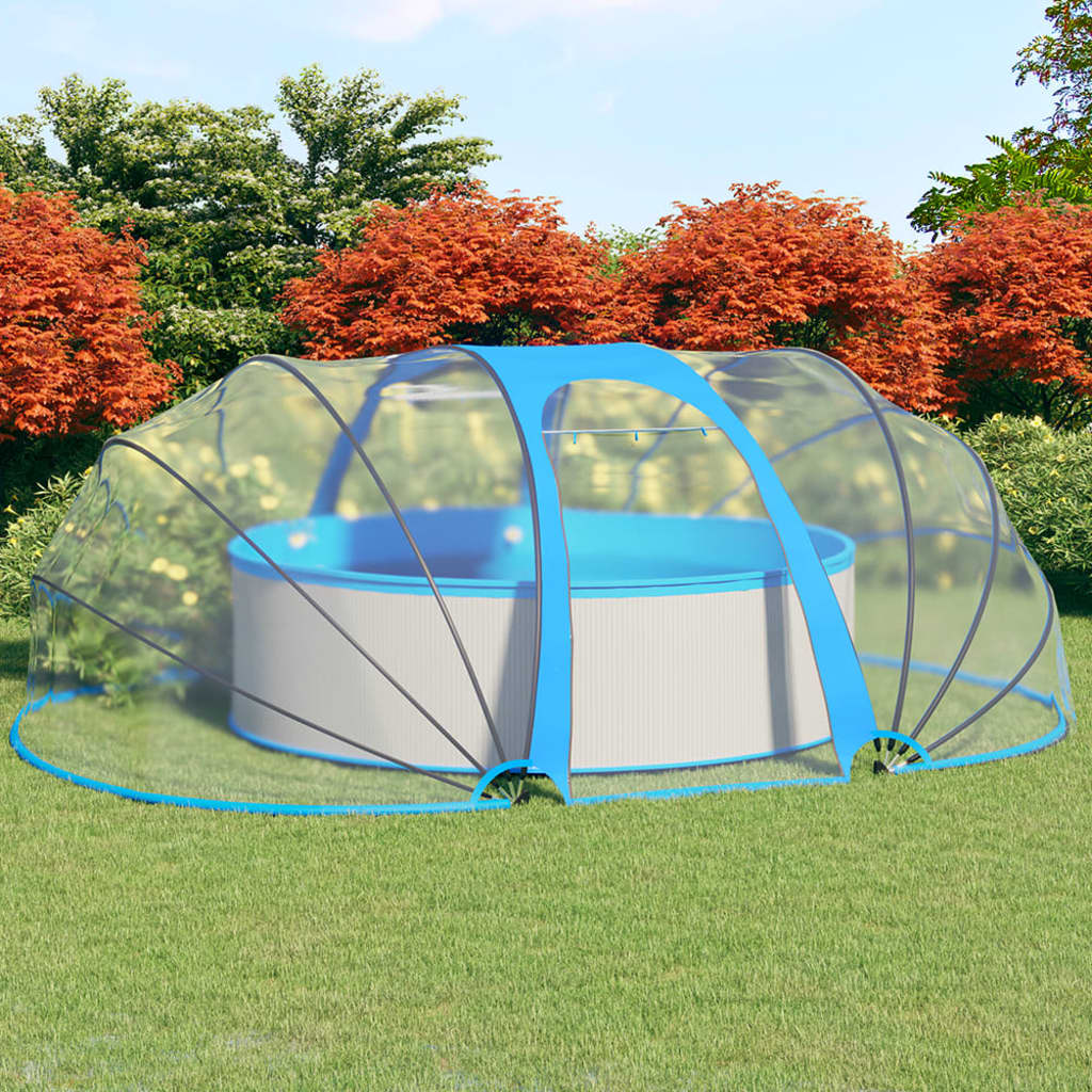 Vidaxl Piscine Umbrella ovale 530x410x205 cm