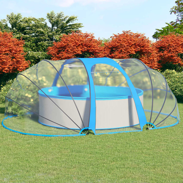 Vidaxl Piscine Umbrella ovale 530x410x205 cm