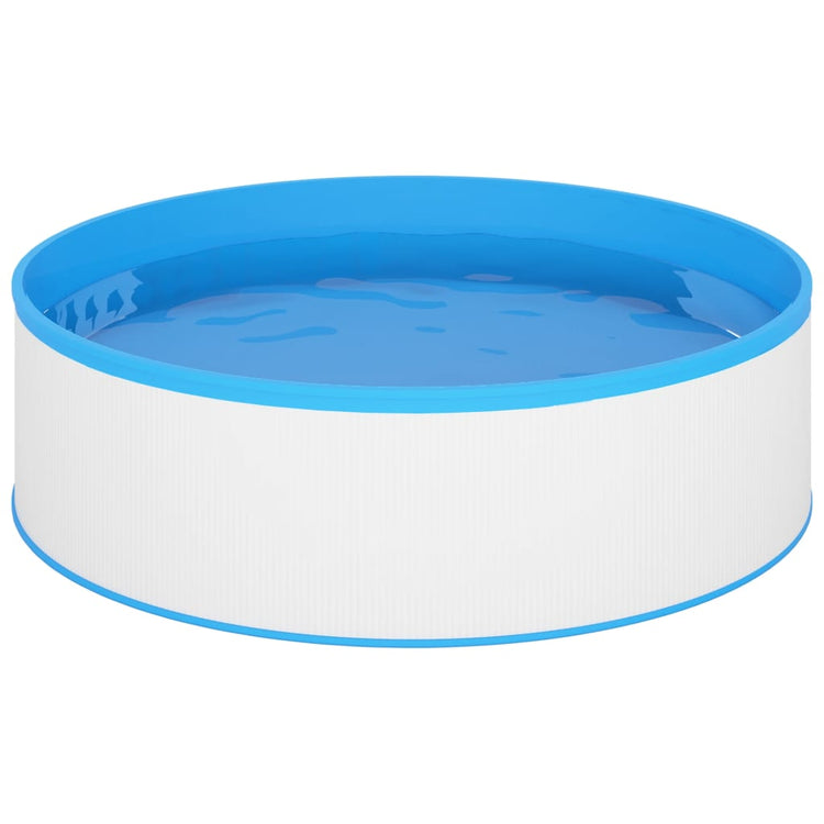 Vidaxl Splasher Pool 350x90 cm blanc