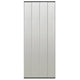 Vidaxl Fly rideau de 100x220 cm en polyester noir