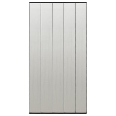 Vidaxl Fly Curtain 5 pièces 120x240 cm Black