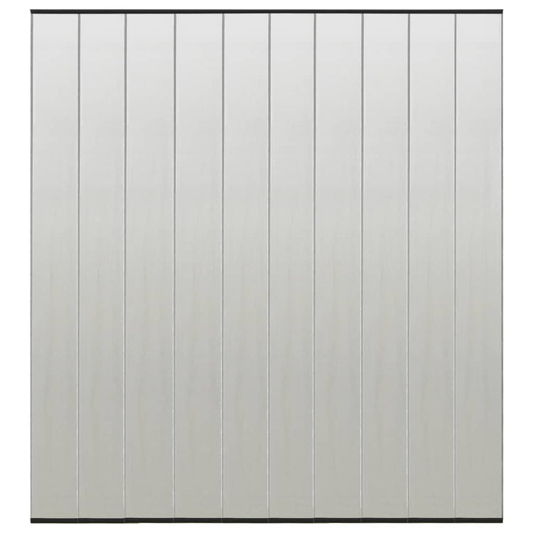 Vidaxl Fly Curtain 10 en partie 240x240 cm Black