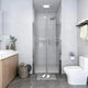 Vidaxl Douche Porte 86x190 cm ESG transparent