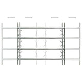 Protection de fenêtre Vidaxl réglable 2 ST 1000-1500 mm - afbeelding 3