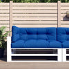 Vidaxl Pallet Cushions 3 St tissu Royal Blue