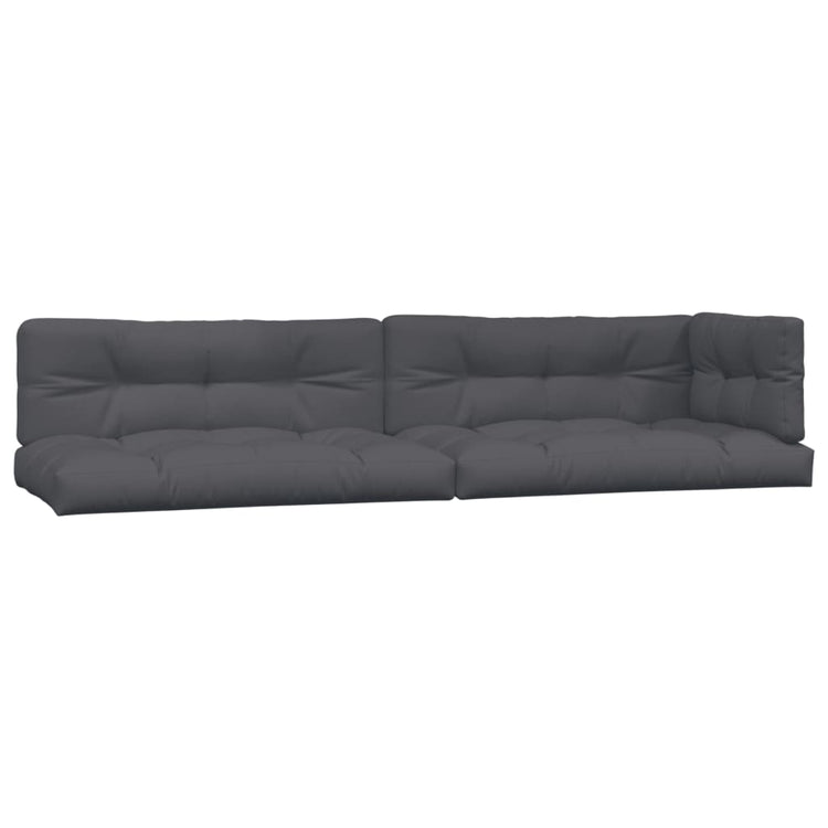 Coussins de palette vidaxl 5 strivus en tissu -colore