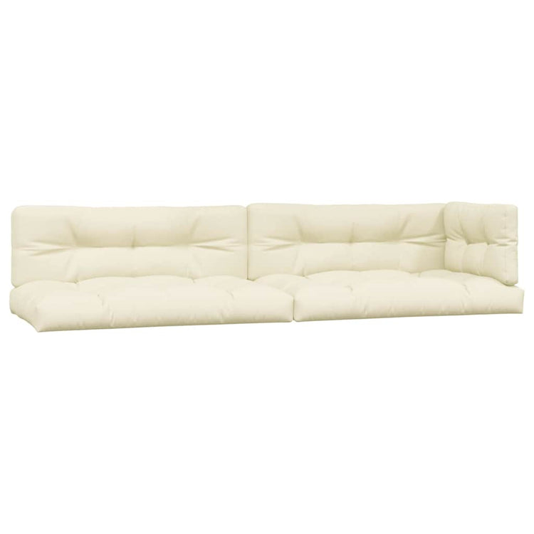 Vidaxl Pallet Cushions 5 ST CRÈME-CRÈME-COLORED
