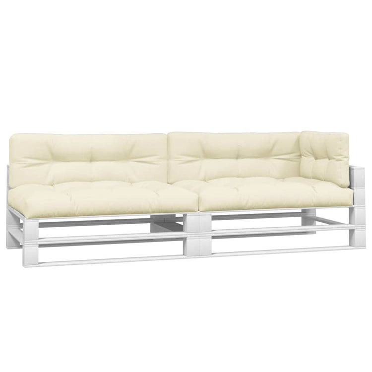 Vidaxl Pallet Cushions 5 ST CRÈME-CRÈME-COLORED