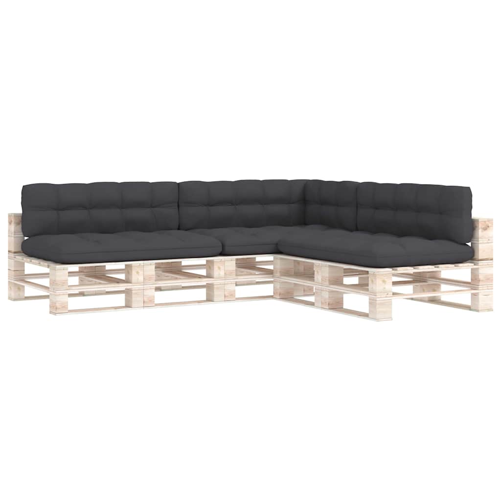 Vidaxl Bank Cushions Pallet 7 St anthracite