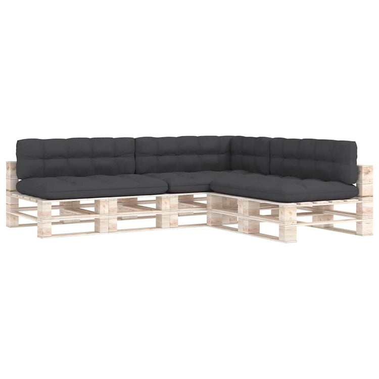 Vidaxl Bank Cushions Pallet 7 St anthracite
