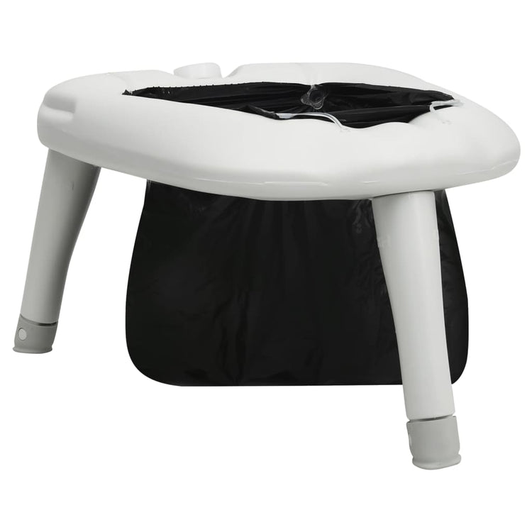 Vidaxl Camping Toilet avec sacs 200 kg