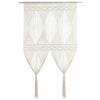 Vidaxl rideau macramé 140x240 cm Coton
