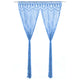 Vidaxl rideau macramé 140x240 cm Coton bleu