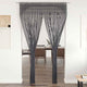 Vidaxl rideau macramé 140x240 cm anthracite de coton
