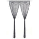 Vidaxl rideau macramé 140x240 cm anthracite de coton