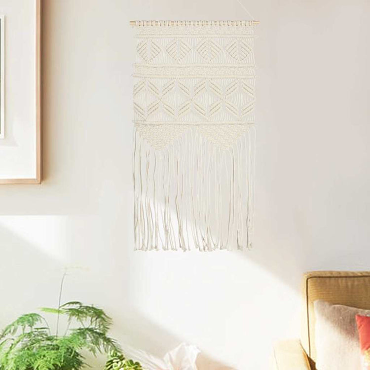 Cidaxl mural macramé 40x80 cm Coton