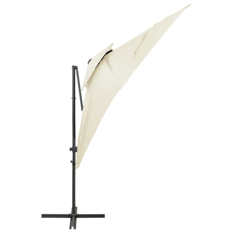 Vidaxl Parasol flottant avec un double toit 250x250 cm -colore