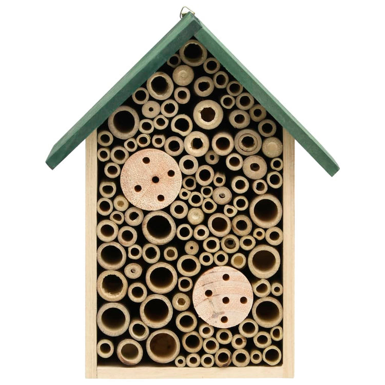 Vidaxl Insect Hotels 2 PCS 23x14x29 cm Pinwood solide