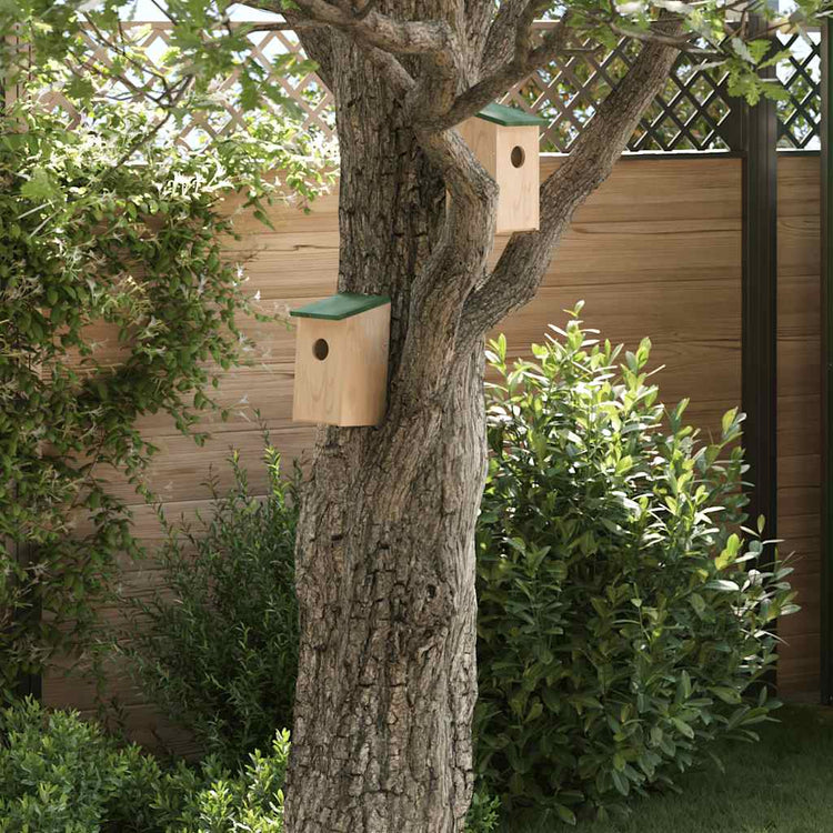 Vidaxl Bird Houses 10 PCS 12x12x22 cm