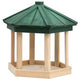 Vidaxl Feed Beef Octagonal 33x30 cm Solid Pinewood