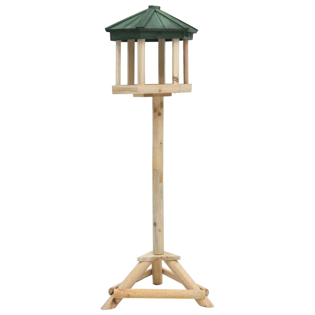 Vidaxl Feed Boot debout 33x110 cm Pinwood solide