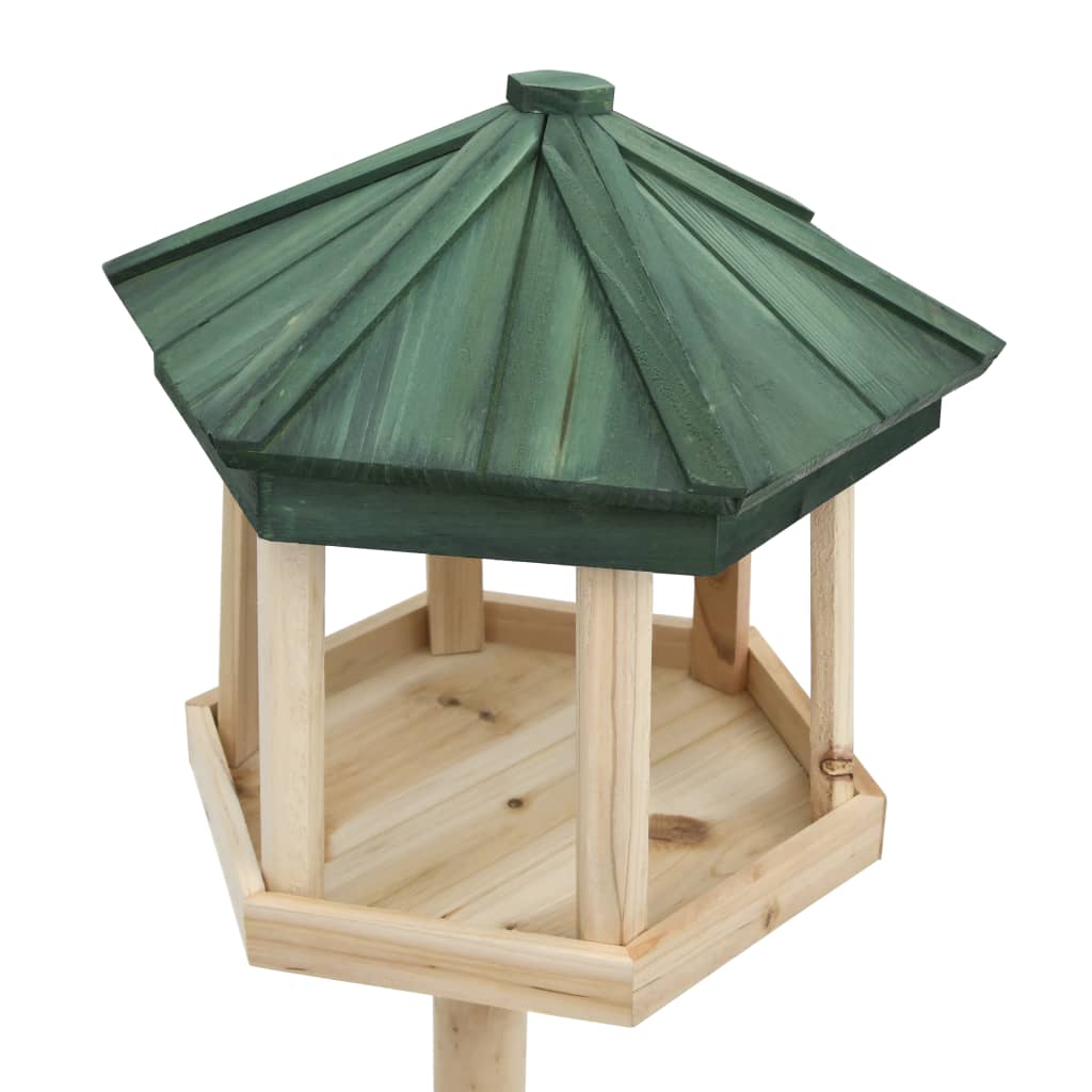 Vidaxl Feed Boot debout 33x110 cm Pinwood solide