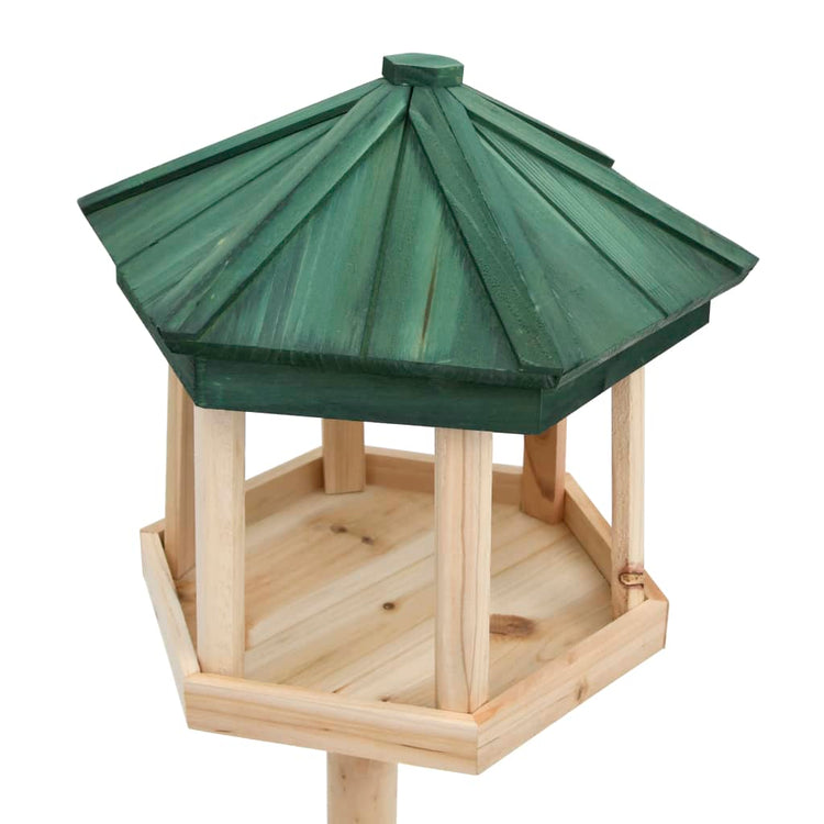 Vidaxl Feed Boot debout 33x110 cm Pinwood solide