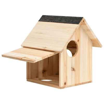 Vidaxl Squirrel House 26x25x29 cm Vurenhout solide