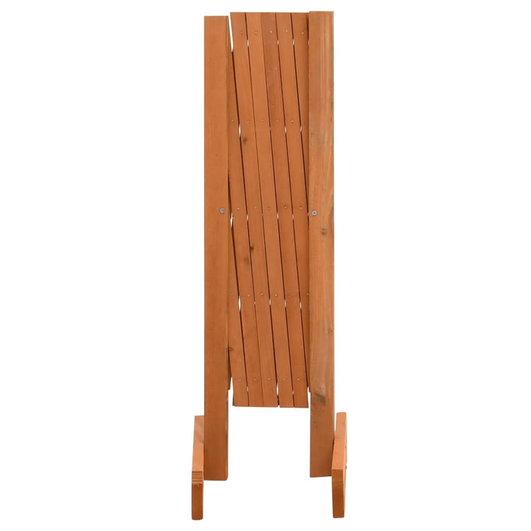 Vidaxl Garden Slat Travail 120x60 cm Pine solide orange