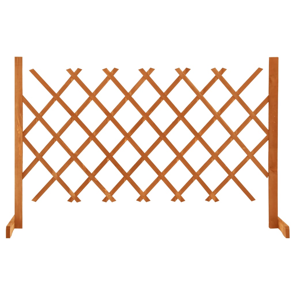 Vidaxl Garden Slat Travail 120x90 cm Pine solide orange