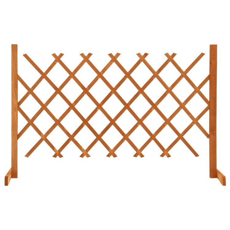 Vidaxl Garden Slat Travail 120x90 cm Pine solide orange