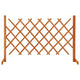 Vidaxl Garden Slat Travail 120x90 cm Pine solide orange