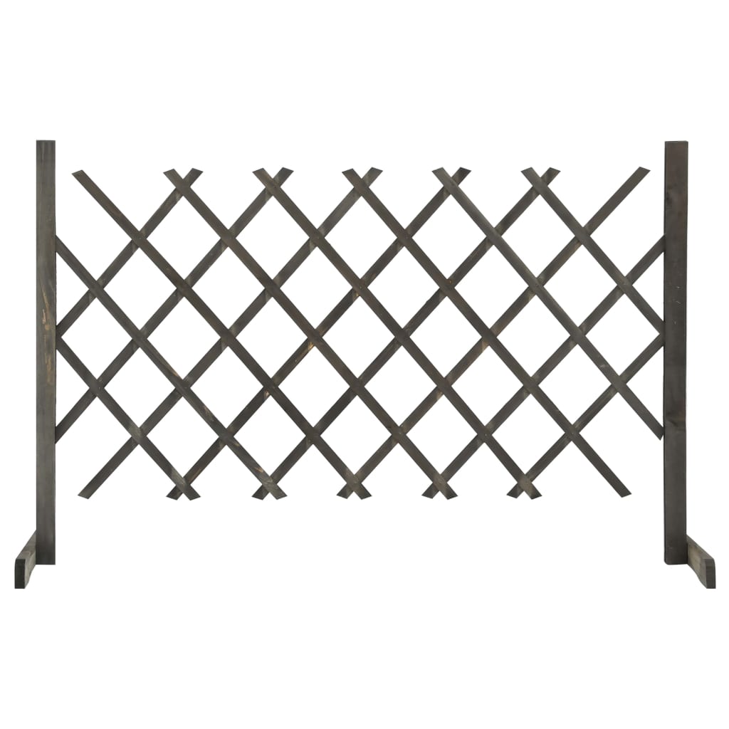 Vidaxl Garden Slat Travail 120x90 cm Pine solide Gris