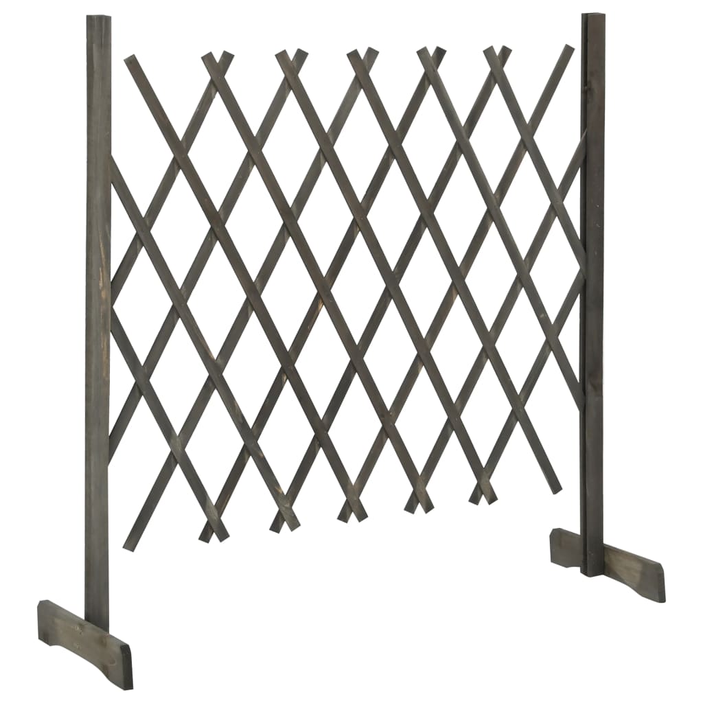 Vidaxl Garden Slat Travail 120x90 cm Pine solide Gris