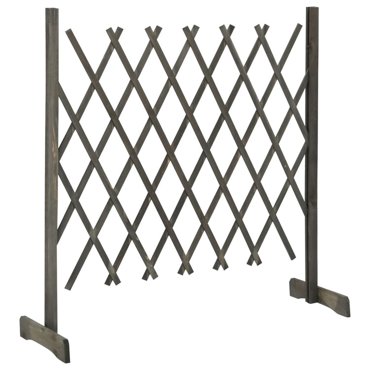 Vidaxl Garden Slat Travail 120x90 cm Pine solide Gris