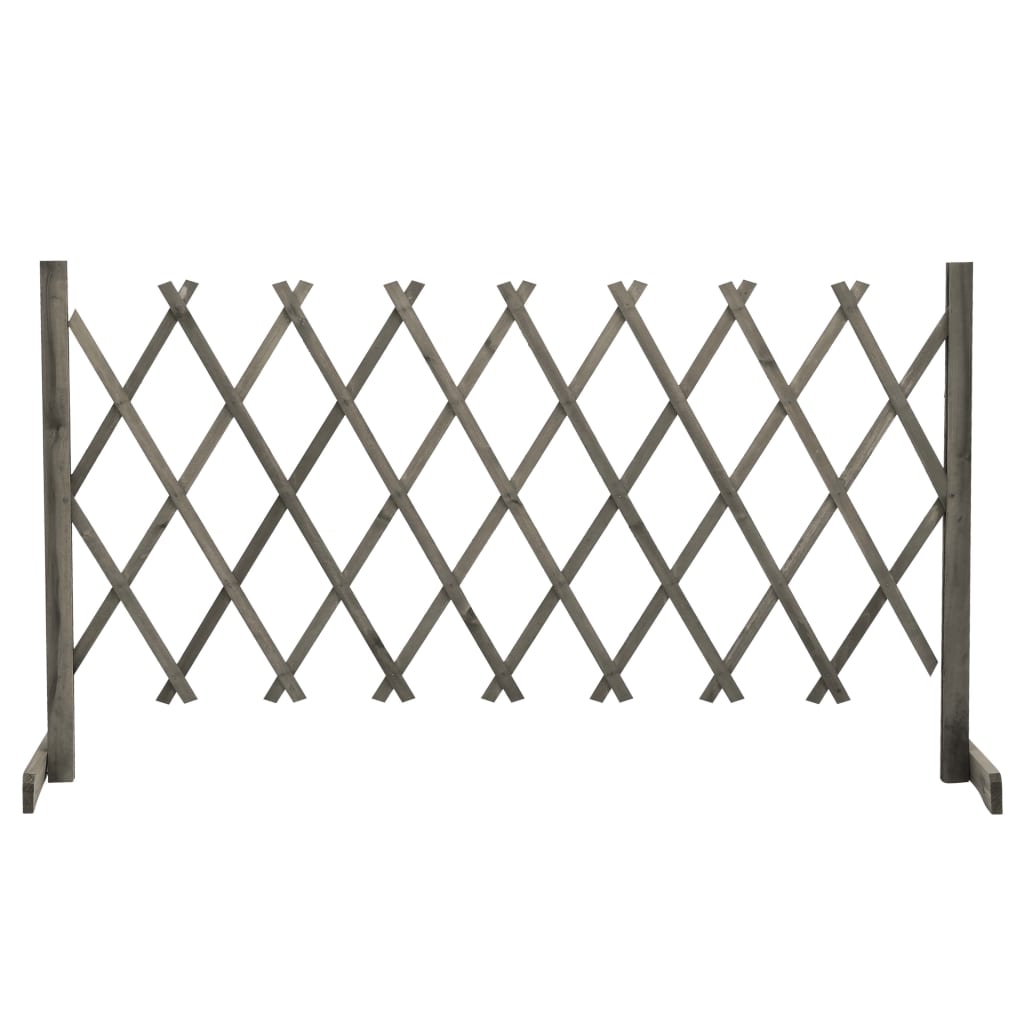 Vidaxl Garden Slat Travail 150x80 cm Gris de pin massif