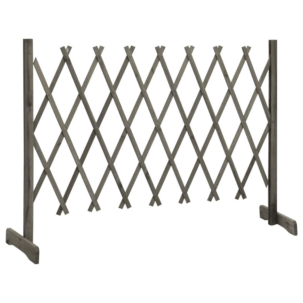 Vidaxl Garden Slat Travail 150x80 cm Gris de pin massif