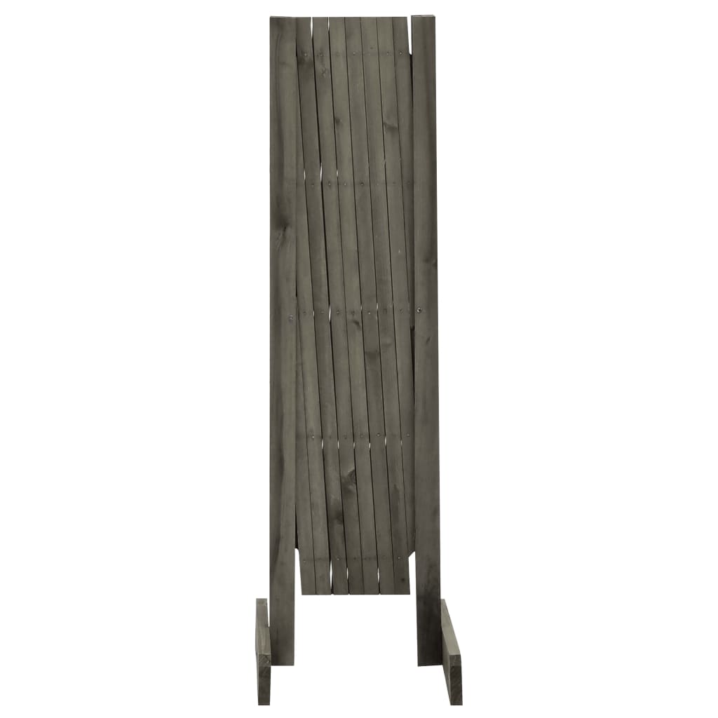 Vidaxl Garden Slat Travail 150x80 cm Gris de pin massif