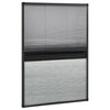 Vidaxl raamhor plissé avec une occlusion 80x120 cm en aluminium