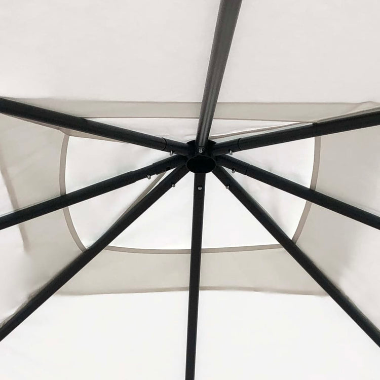 Vidaxl Arbor 160 g m² 3x3x2.6 M CRAME -COLORED