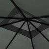 Vidaxl Arbor 160 g m² 3x3x2,6 m anthracite -colored